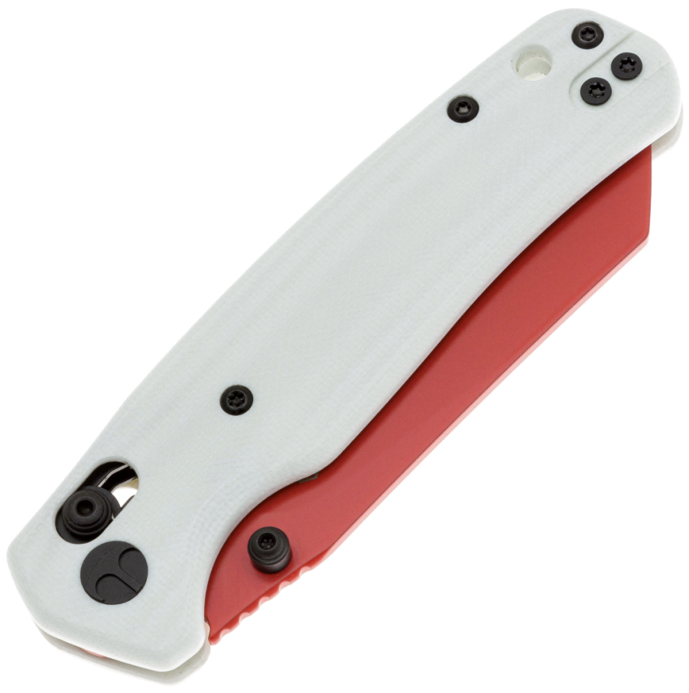 Нож Bestechman Cicada's Wing Red с рукоятью White G10 (BMK06G) – №2