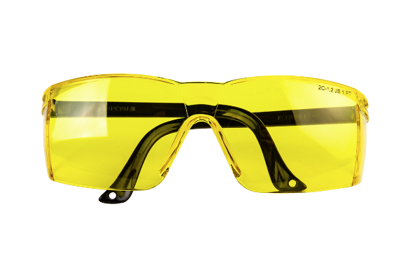 Очки защитные открытого типа Jeta Safety Clear Vision, янтарные – №1