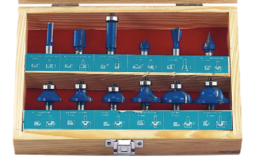 Набор твердосплавленых фрез Strong 12D (12 шт) – №1