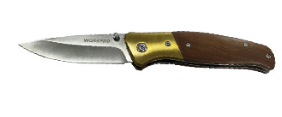 Нож WORKPRO складной с деревянной рукояткой 67/153 мм (WP381011) – №1