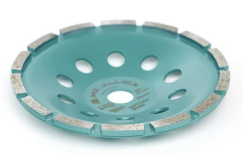 Чаша алмазная Metallica Optima 180x22,2 мм сегментная 1 -рядная – №1