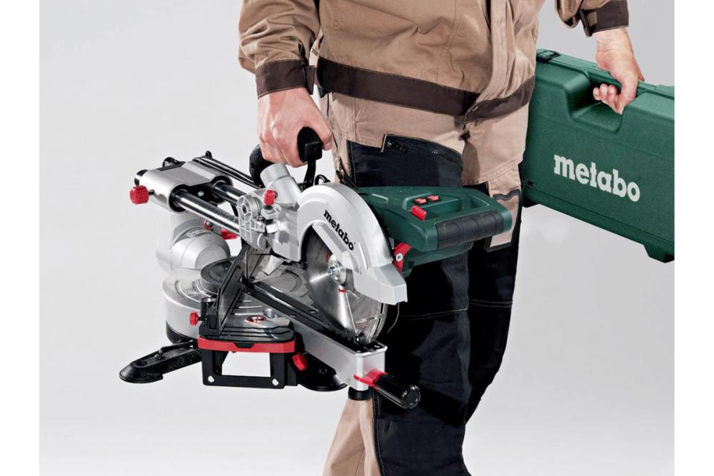 Пила торцовочная Metabo KGS 216 M + пильный диск – фото №5 Пила торцовочная Metabo KGS 216 M + пильный диск – №5