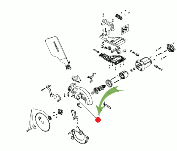 Втулка точеная Metabo для торцовочных пил KS 216 M – фото №1 Втулка точеная Metabo для торцовочных пил KS 216 M – №1