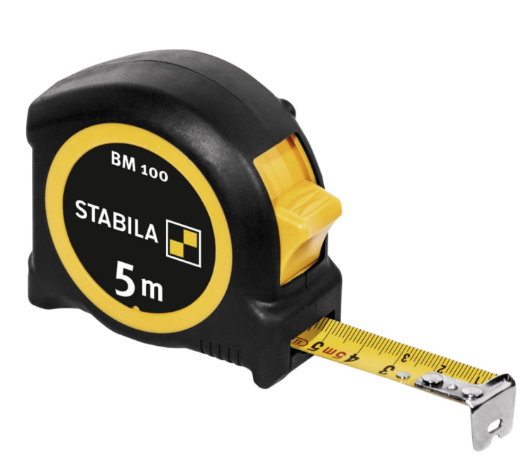 Рулетка Stabila ВМ 100 5 м – фото №1 Рулетка Stabila ВМ 100 5 м – №1