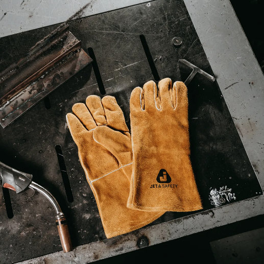 Краги сварочные Jeta Safety Ferrus оранжевые, размер XL – №2