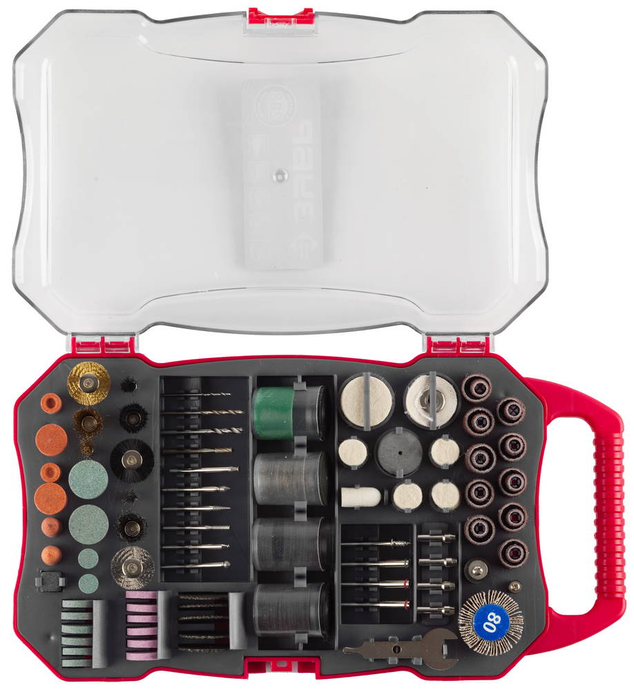 Набор мини-насадок для гравера Зубр (208 шт) – №1