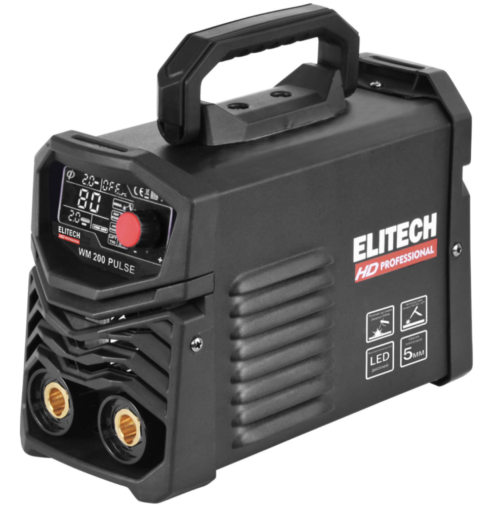 Сварочный аппарат Elitech HD WM 200C Pulse – фото №1 Сварочный аппарат Elitech HD WM 200C Pulse – №1