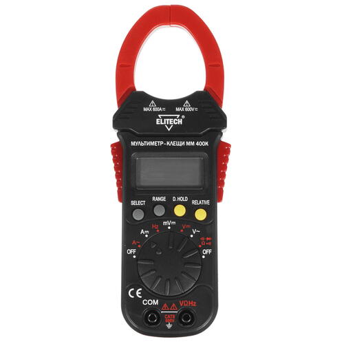 Мультиметр Elitech ММ 400К – фото №1 Мультиметр Elitech ММ 400К – №1