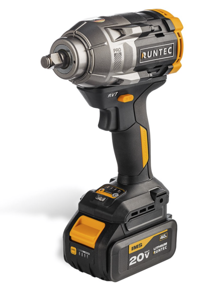 Аккумуляторный ударный гайковерт Runtec PRO RT-IW1100 (2х4,0 Ач) – №1