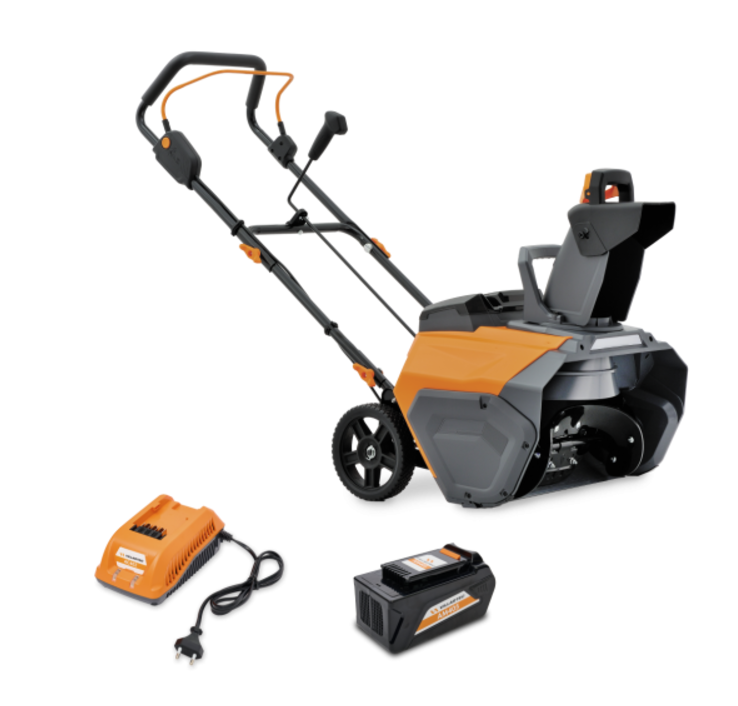 Аккумуляторный снегоуборщик Villartec WA4051 SET 40B (1х5,0 Ач) – фото №1 Аккумуляторный снегоуборщик Villartec WA4051 SET 40B (1х5,0 Ач) – №1
