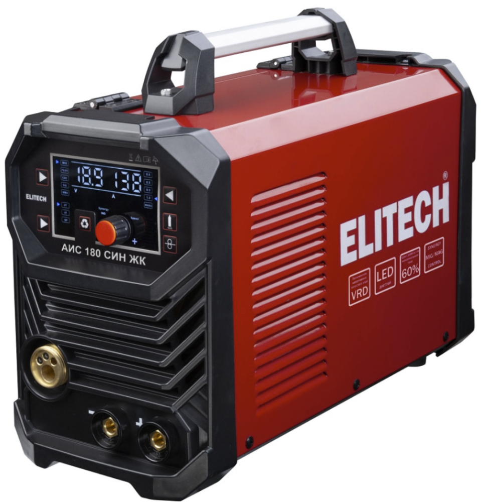 Сварочный полуавтомат Elitech АИС 180 СИН ЖК – №1