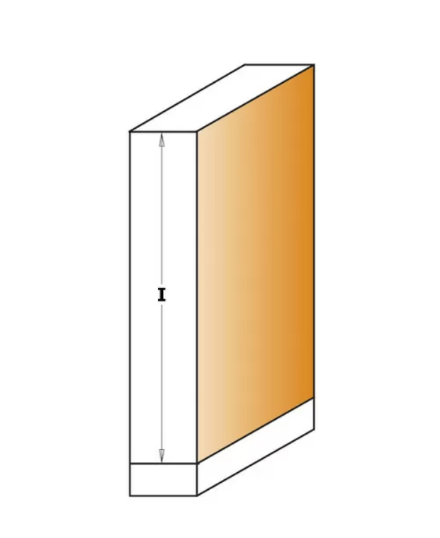 Фреза обгонная CMT S=12 D=19x25,4 с нижним подшипником – №1