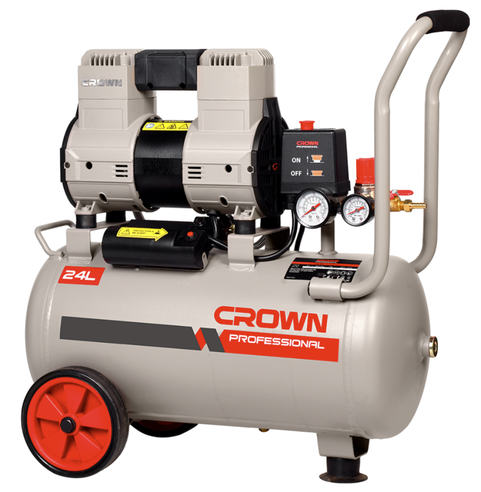 Компрессор Crown CT36160 безмасляный – фото №1 Компрессор Crown CT36160 безмасляный – №1