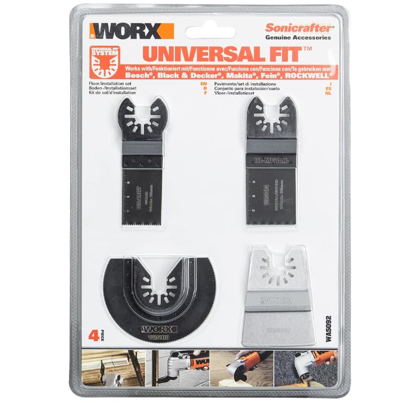 Набор насадок для реноватора Worx WA5092 (4 шт) – №1