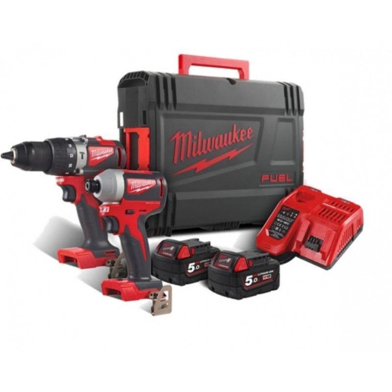 Набор инструментов Milwaukee M18 BLPP2A2-502X (Li-Ion 5Ач) – фото №1 Набор инструментов Milwaukee M18 BLPP2A2-502X (Li-Ion 5Ач) – №1