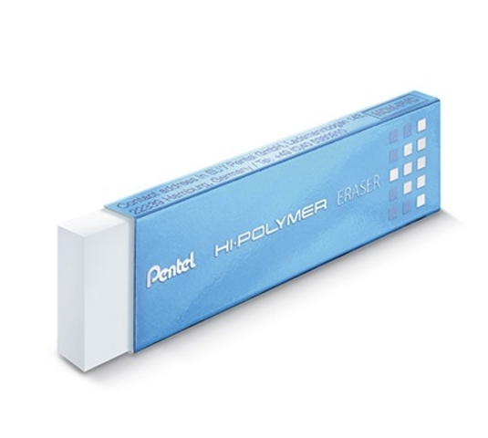 Ластик Pentel Hi-Polymer Slim Eraser 65x4,5 мм – №1