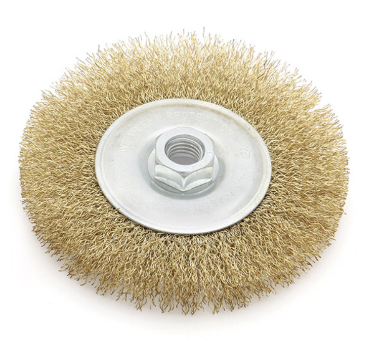 Щётка для УШМ Дело Техники 125 мм проволочная плоская – №1