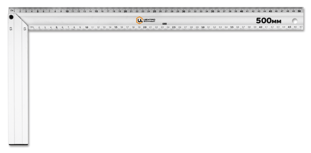 Угольник алюминиевый ЦентроИнструмент 500 мм (0528) – №1
