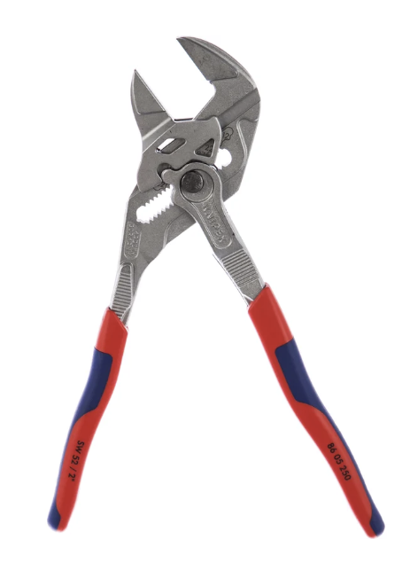 Клещи переставные-гаечный ключ Knipex 250 мм (KN-8605250) – фото №1 Клещи переставные-гаечный ключ Knipex 250 мм (KN-8605250) – №1