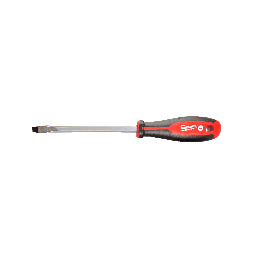 Отвертка плоская Milwaukee SL8 х 1,2 х 150 мм магнитная – №1