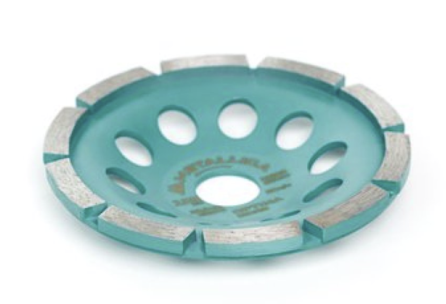 Чаша алмазная Metallica Optima 125x22,2/15 мм сегментная 1-рядная – №1