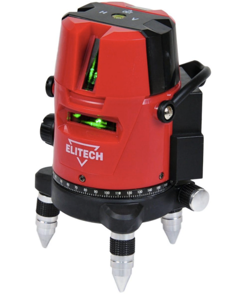 Уровень лазерный Elitech ЛН 5/2В-ЗЕЛ – фото №1 Уровень лазерный Elitech ЛН 5/2В-ЗЕЛ – №1