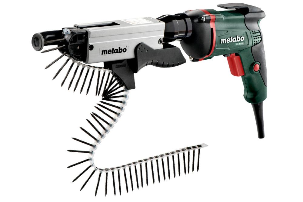 Шуруповерт для гипсокартона Metabo SE 4000 600Вт 9Нм – фото №1 Шуруповерт для гипсокартона Metabo SE 4000 600Вт 9Нм – №1