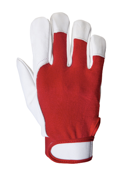 Перчатки Jeta Safety Mechanic красно-белые, размер XL – №1