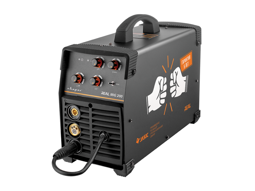 Сварочный полуавтомат Сварог MIG 200 REAL Black (маска+краги) – №3