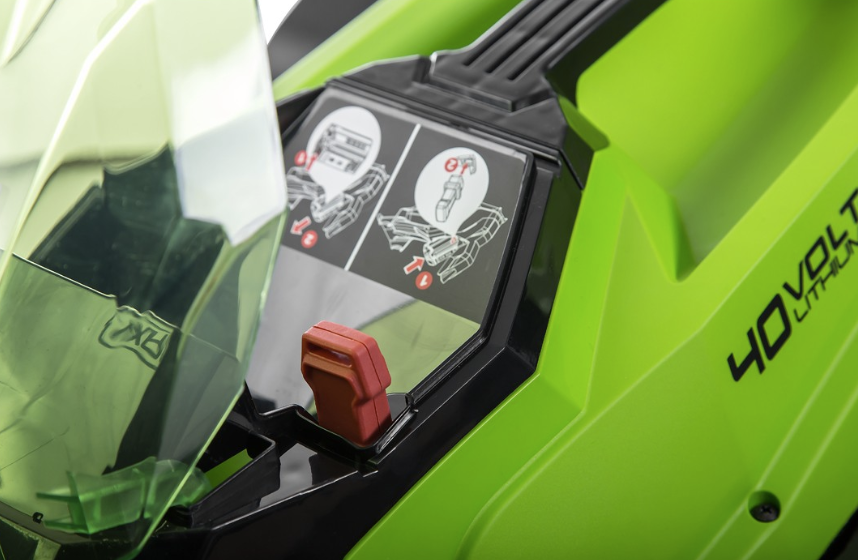 Аккумуляторная газонокосилка Greenworks G40LM35K4 (1х2,0 Ач) 2501907UA – фото №5 Аккумуляторная газонокосилка Greenworks G40LM35K4 (1х2,0 Ач) 2501907UA – №5