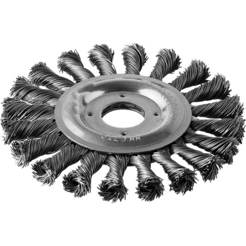 Корщетка для УШМ Strong 150 мм M14 дисковая стальная – №1