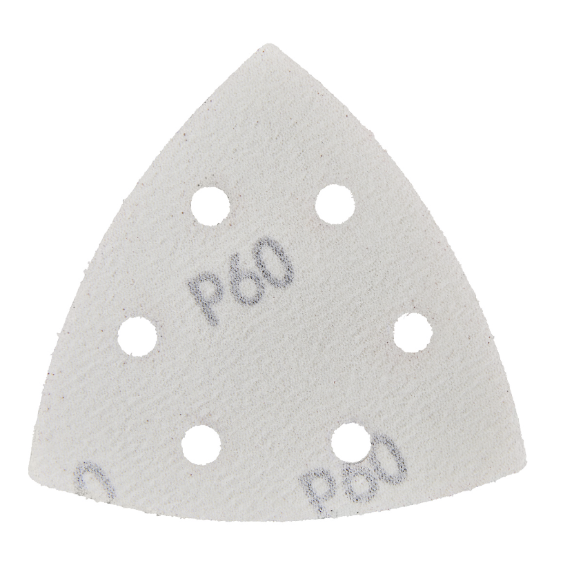 Лист шлифовальный Elitech 93х93 мм Р60, треугольный (5 шт) – №1