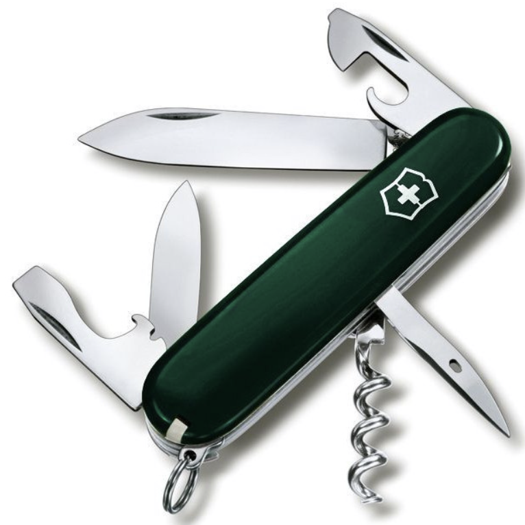 Нож многофункциональный Victorinox Spartan Green (1.3603.4) – №1