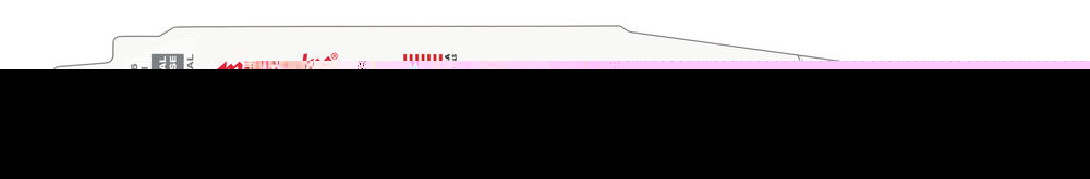 Полотно сабельное Milwaukee The Wrecker 230х3,2 мм (1 шт) – №6