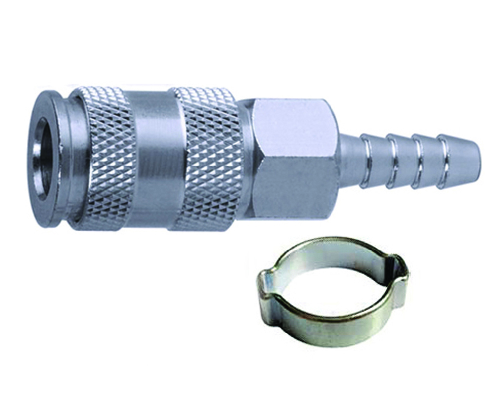 Переходник рапид муфта-елочка Elitech 6 мм + кольцо 6х11 мм – №1