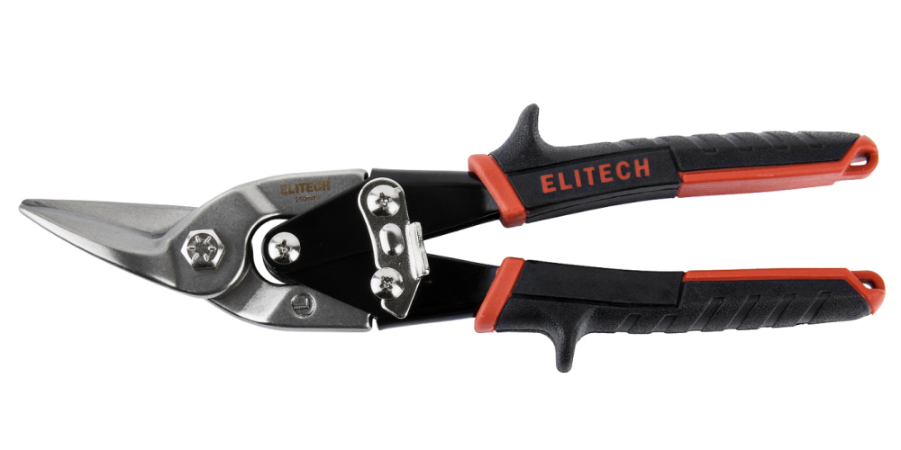 Ножницы по металлу Elitech 140102 правые рез – №1