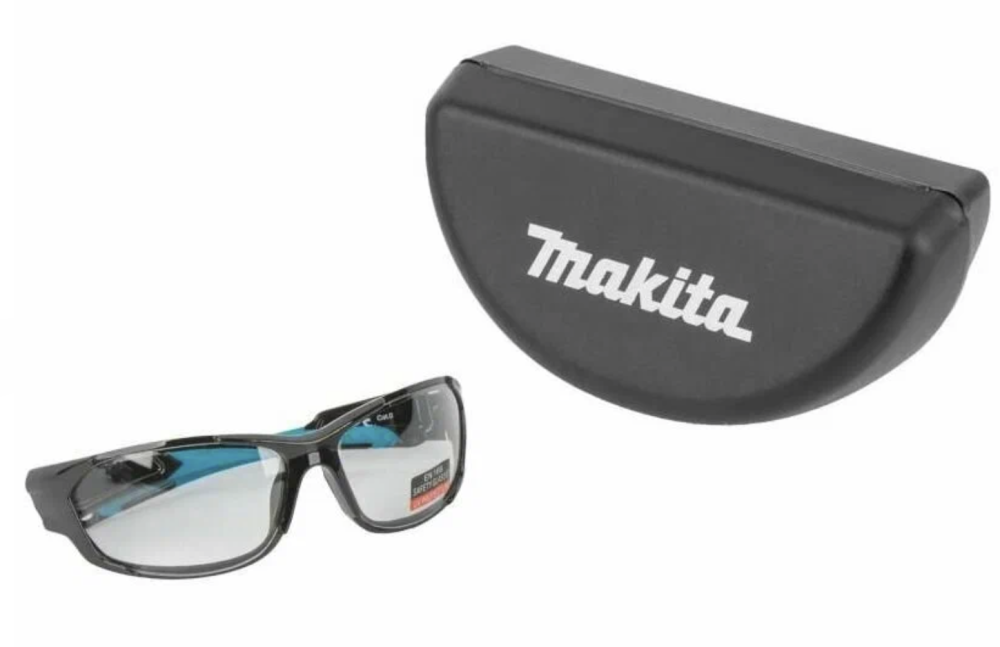 Очки защитные Makita + чехол – фото №1 Очки защитные Makita + чехол – №1