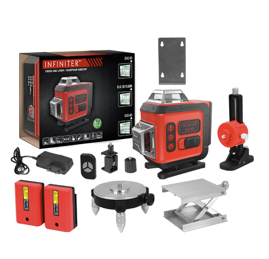 Лазерный нивелир Infiniter CLG 4D – №2