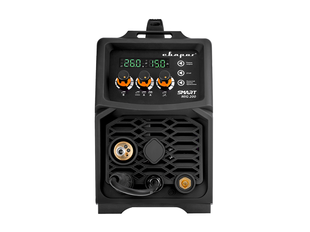 Сварочный полуавтомат Сварог MIG 200 REAL SMART Black (маска+карги) – №1