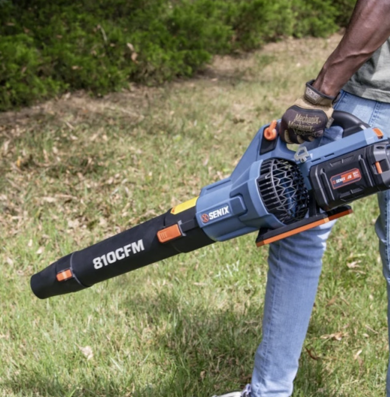 Аккумуляторная воздуходувка Senix BLAX6-M1-EU 60V (1х4,0 Ач) – фото №5 Аккумуляторная воздуходувка Senix BLAX6-M1-EU 60V (1х4,0 Ач) – №5