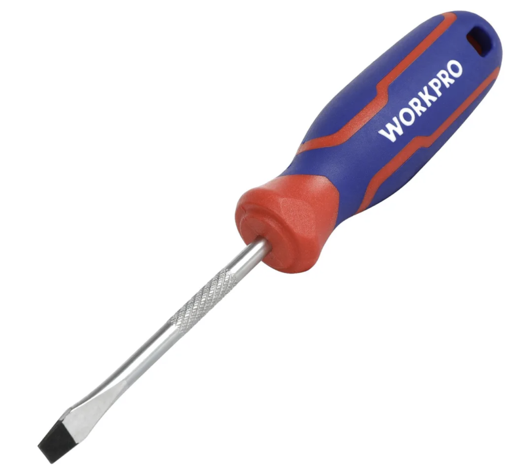 Отвертка плоская WORKPRO SL3 х 75 мм (WP221013) – №1