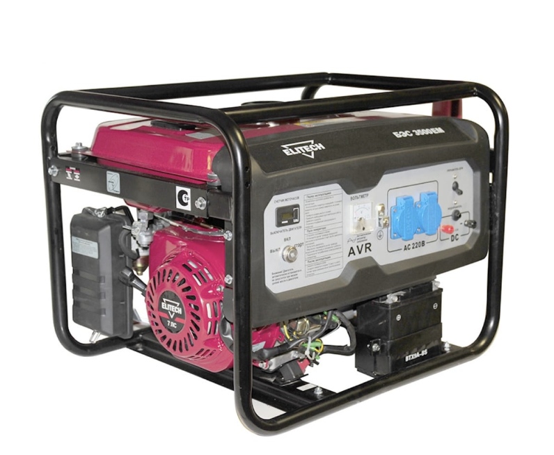 Генератор бензиновый Elitech БЭС 3500ЕМ – №1