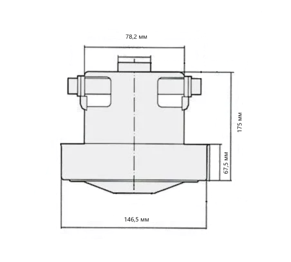 Электродвигатель YB60 1400 Вт для пылесосов Kärcher, Starmix – №1