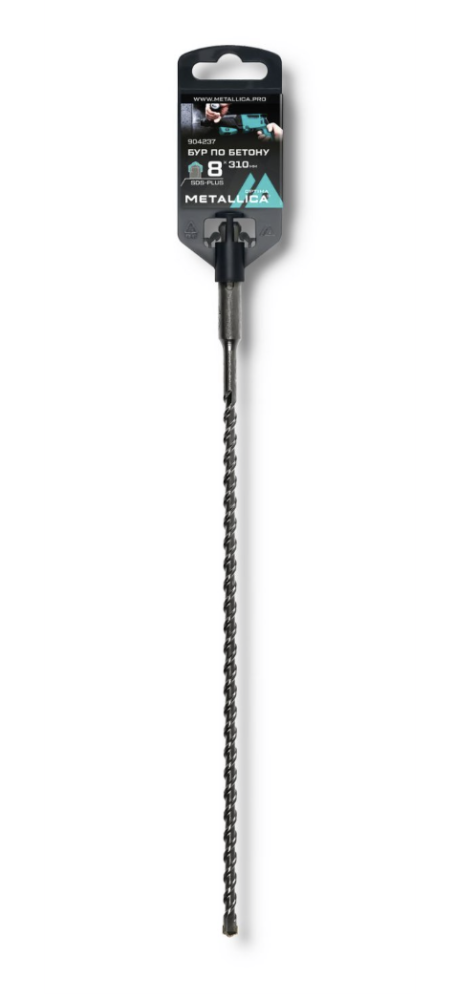 Бур SDS+ Metallica Optima 8х310/250 мм – фото №1 Бур SDS+ Metallica Optima 8х310/250 мм – №1