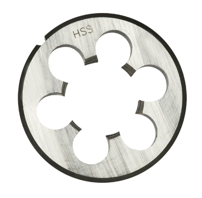 Плашка дюймовая ПрофОснастка Эксперт HSS P6M5 №228 G1" – фото №1 Плашка дюймовая ПрофОснастка Эксперт HSS P6M5 №228 G1" – №1