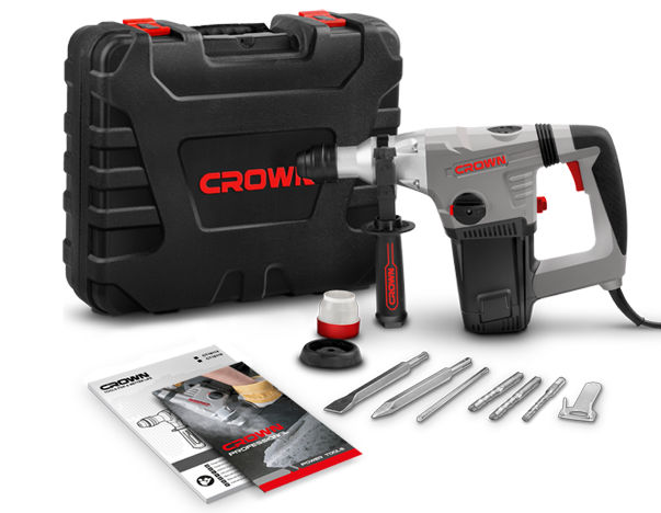 Перфоратор Crown CT18114 BMC – фото №4 Перфоратор Crown CT18114 BMC – №4