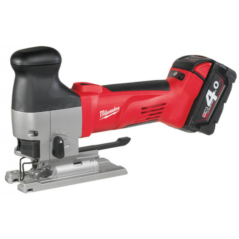Аккумуляторный лобзик Milwaukee HD18 JSB-402С (Li-Ion 4 Ач) – фото №1 Аккумуляторный лобзик Milwaukee HD18 JSB-402С (Li-Ion 4 Ач) – №1