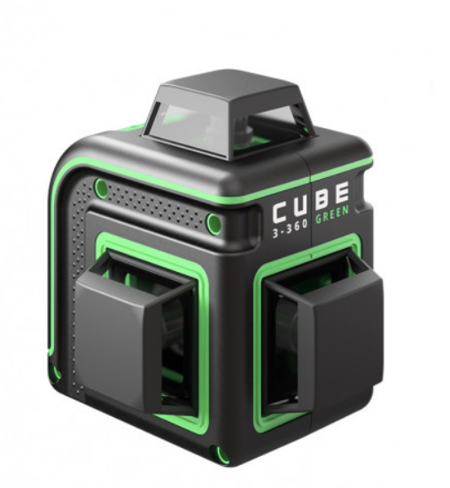 Уровень лазерный ADA CUBE 3-360 Green Home Еdition – фото №1 Уровень лазерный ADA CUBE 3-360 Green Home Еdition – №1