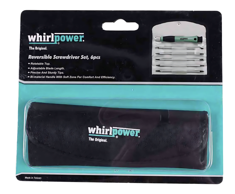 Набор отвертка+насадки для точных работ WhirlPower – фото №1 Набор отвертка+насадки для точных работ WhirlPower – №1