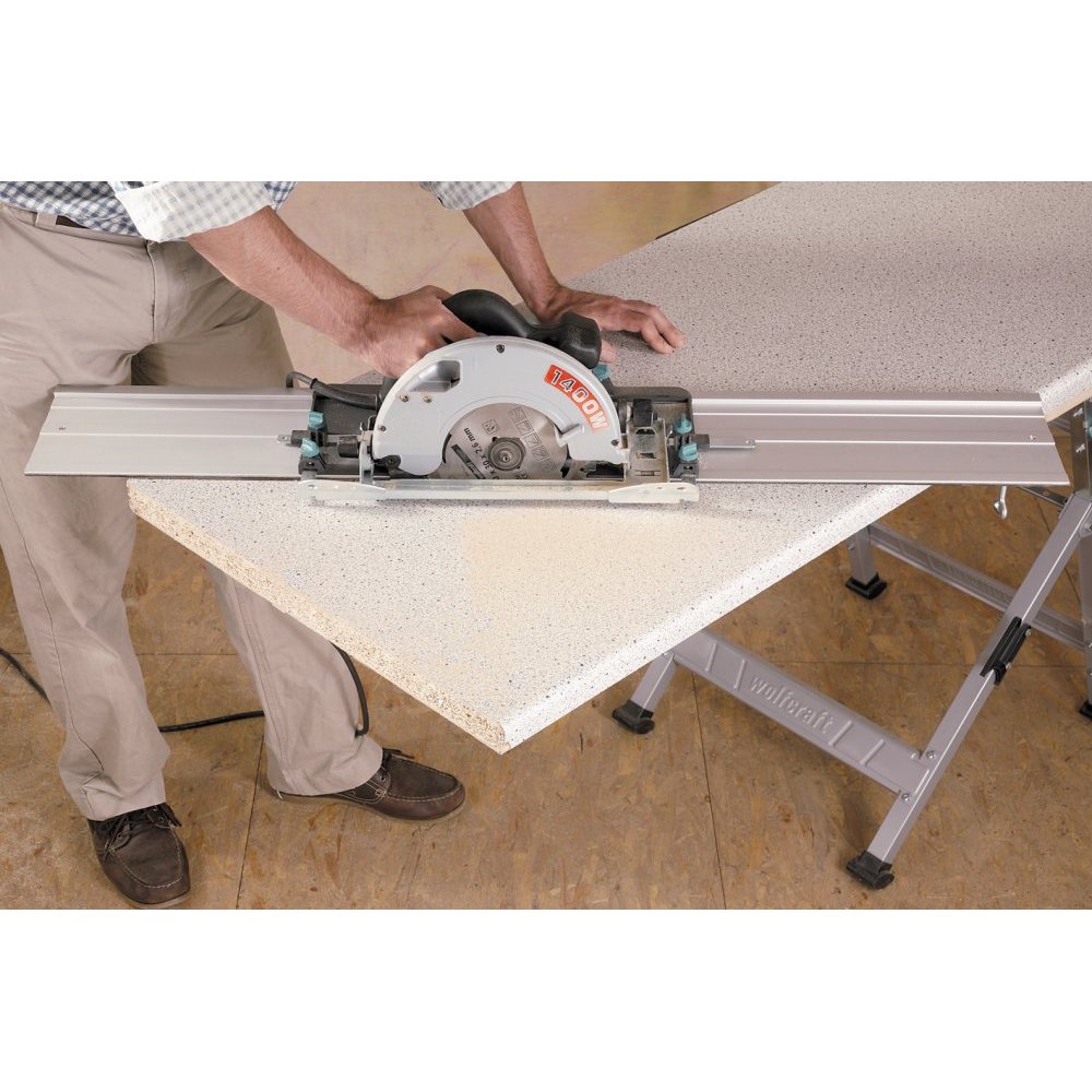 Шина направляющая для дисковой пилы Wolfcraft FKS 115 – №5